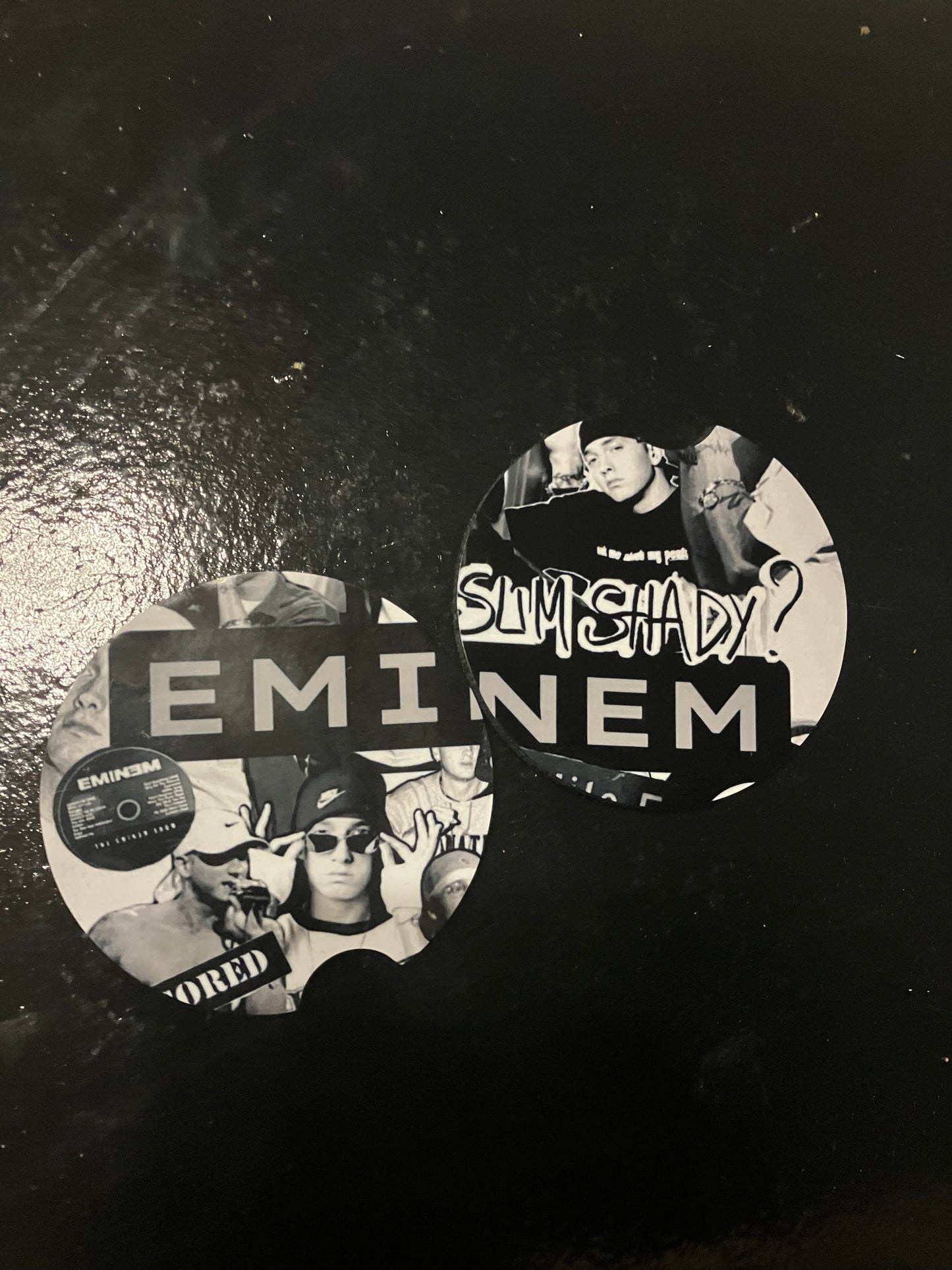 Eminem car coasters