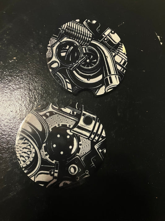 Car parts car coasters